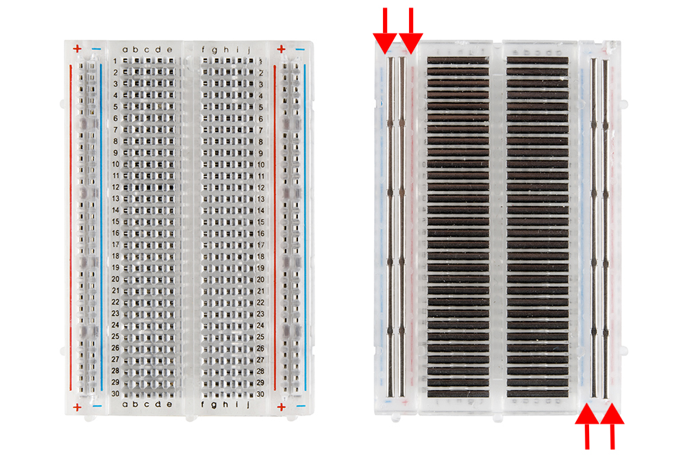 breadboard layout